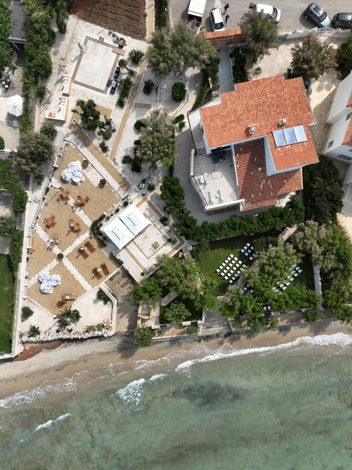 Aurelia Sea View Panzió Torre Canne Kültér fotó