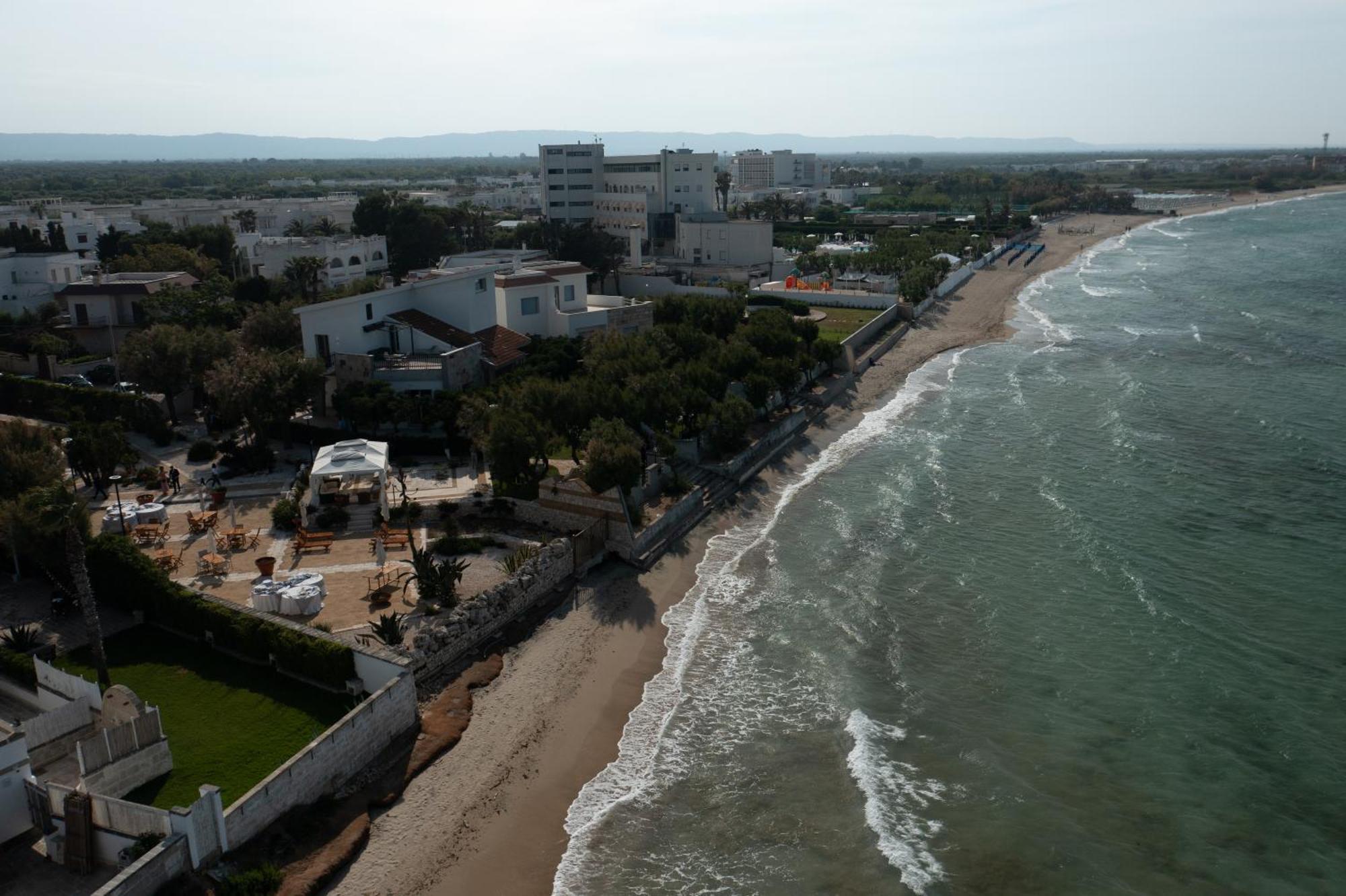 Aurelia Sea View Panzió Torre Canne Kültér fotó