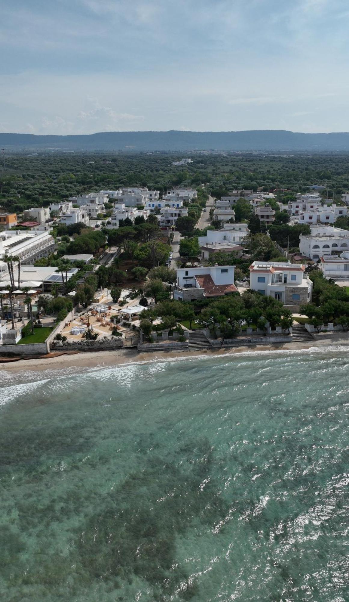 Aurelia Sea View Panzió Torre Canne Kültér fotó