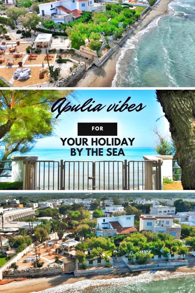 Aurelia Sea View Panzió Torre Canne Kültér fotó